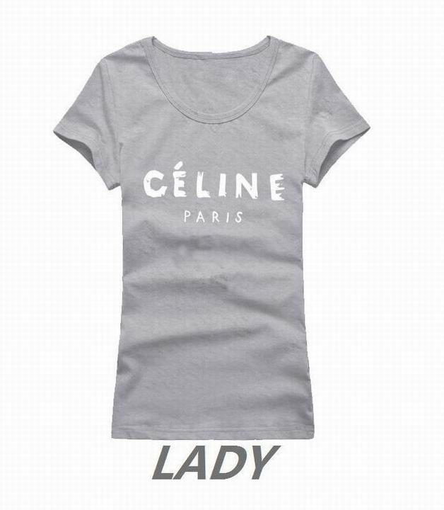 Celine short round collar T woman S-XL-010